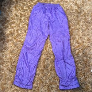 Descente Purple Athletic Ski Pants Size S